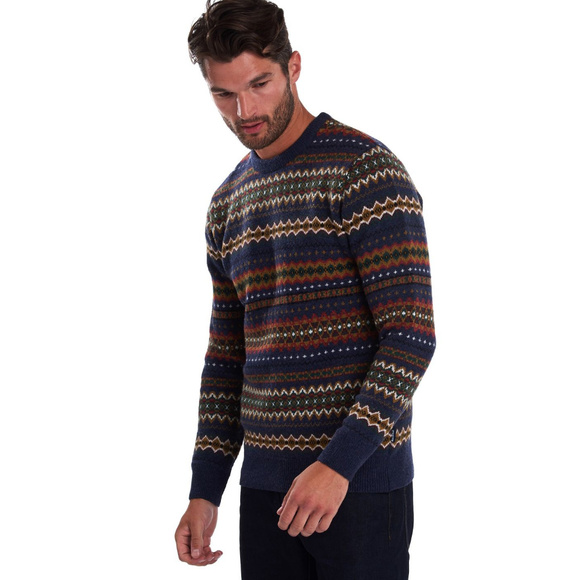 ❌SOLD❌barbour case fair isle crew neck sweater XL - Picture 4 of 8